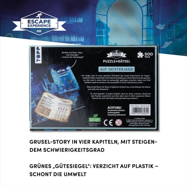 Escape Experience  Puzzle-Rtsel  Auf Geisterjagd kaufen