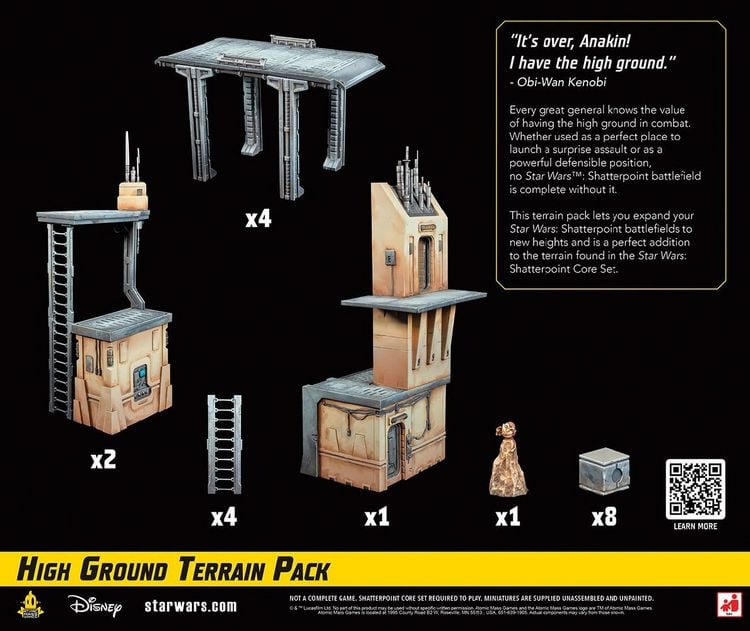 Produktbild: Star Wars Shatterpoint: - High Ground Terrain Pack