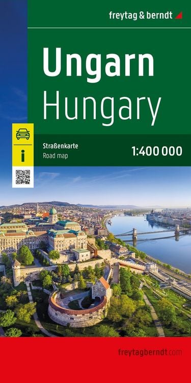Produktbild: freytag & berndt Stra&szlig;enkarte Ungarn 1:400.000