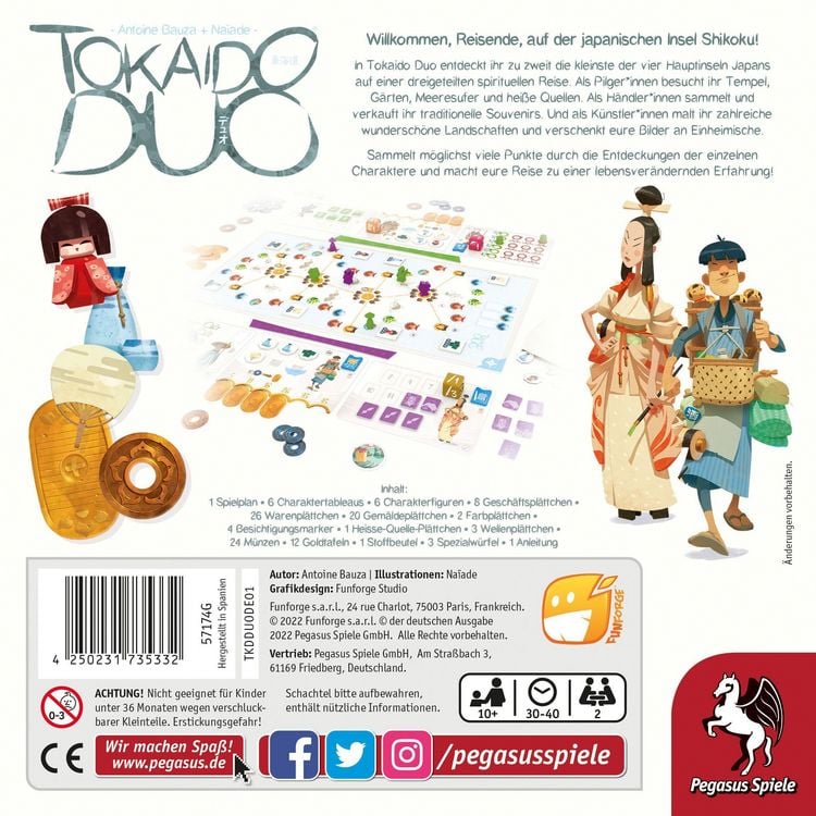 Produktbild: Tokaido Duo