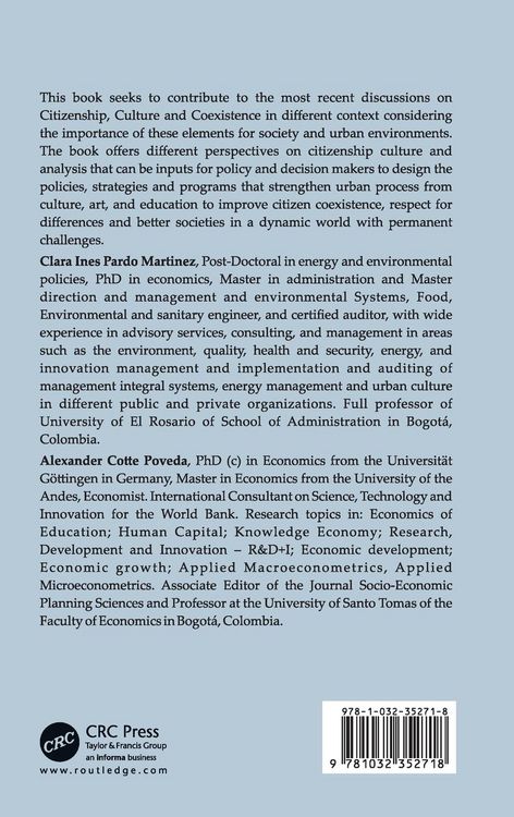 Produktbild: Citizenship, Culture and Coexistence