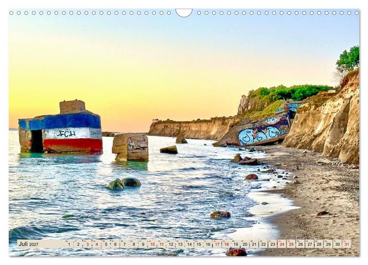 Produktbild: Fischland - Zwischen Ostsee und Bodden (Wandkalender 2027 DIN A3 quer), CALVENDO Monatskalender