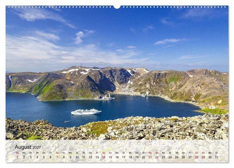 Produktbild: Norwegen Wo die Natur Geschichten erz&auml;hlt (hochwertiger Premium Wandkalender 2027 DIN A2 quer), Kunstdruck in Hochglanz