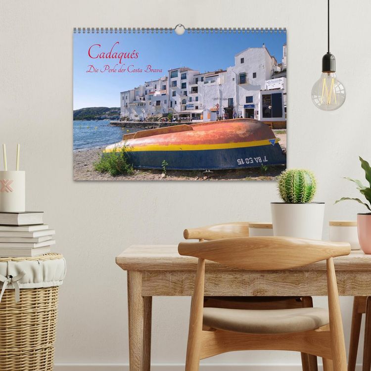 Produktbild: Cadaqu&eacute;s - Perle der Costa Brava (Wandkalender 2026 DIN A3 quer), CALVENDO Monatskalender