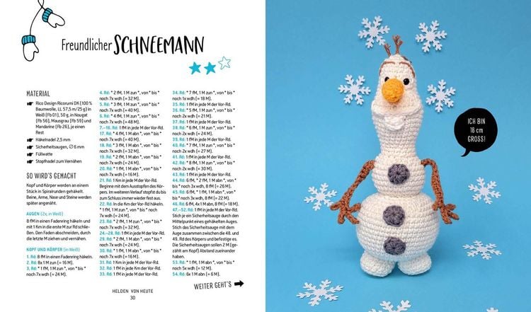 Produktbild: Helden der Kindheit &ndash; Das H&auml;kelbuch &ndash; Trickfiguren, Kulthelden und mehr Amigurumis h&auml;keln