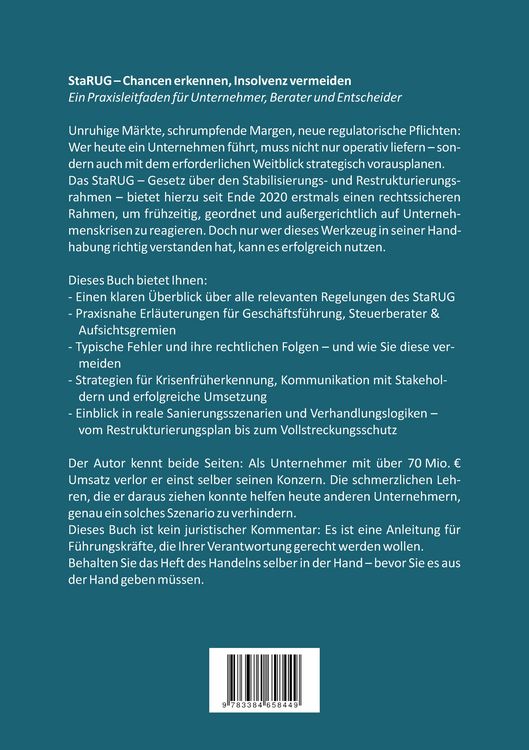Produktbild: Ratgeber StaRUG