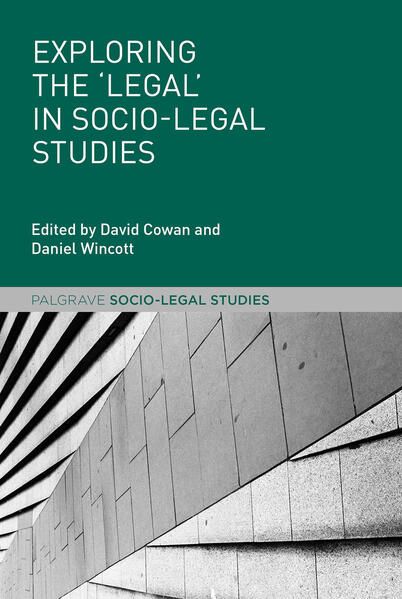 Produktbild: Exploring the 'Legal' in Socio-Legal Studies