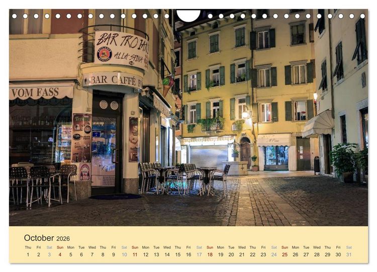 Produktbild: Riva del Garda - the pearl of Lake Garda (Wall Calendar 2026 DIN A4 landscape), CALVENDO 12 Month Wall Calendar