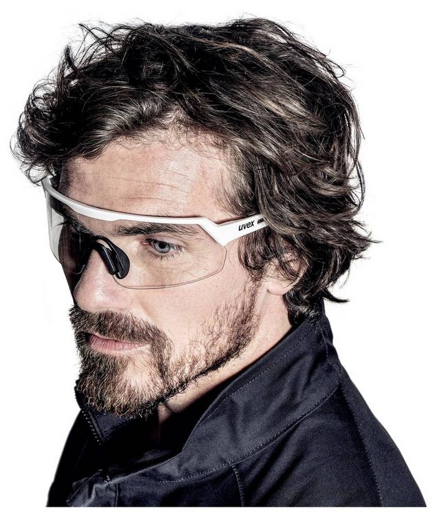 Produktbild: uvex ultrashield 9122415 Schutzbrille Schwarz, Wei&szlig; EN ISO 16321-1:2022