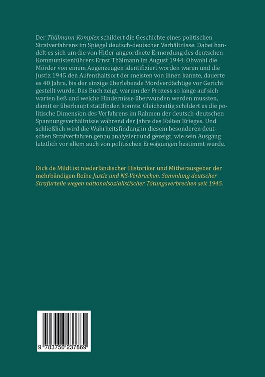 Produktbild: Der Th&auml;lmann-Komplex