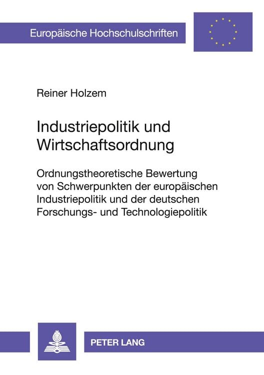 Produktbild: Industriepolitik und Wirtschaftsordnung