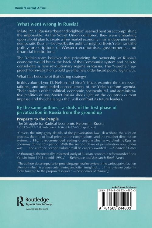 Produktbild: Radical Reform in Yeltsin's Russia