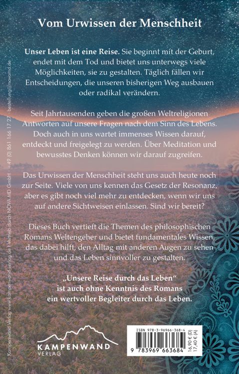 Produktbild: Weltengeher: Unsere Reise durch das Leben