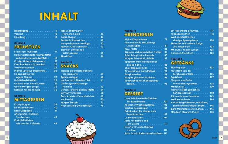 Produktbild: Das inoffizielle Kochbuch zu den Simpsons