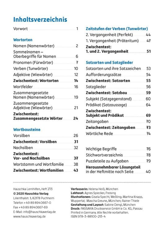 Produktbild: Grammatik 3. Klasse