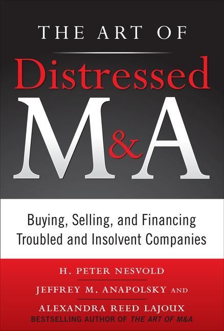Produktbild: The Art of Distressed M&A (Pb)