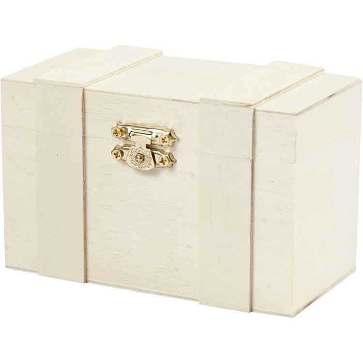 Produktbild: Creativ Company Schatzkiste, H 7,5 cm, L 12 cm, B 6 cm, 1 Stk