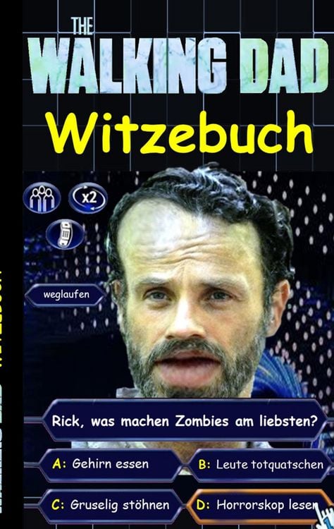 Produktbild: 'The Walking Dad' (Witzebuch); Inoffizielles The Walking Dead Buch