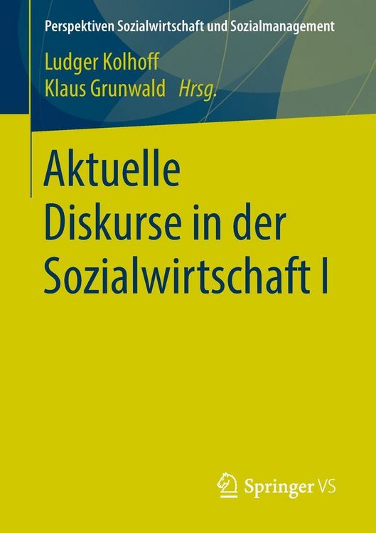 Produktbild: Aktuelle Diskurse in der Sozialwirtschaft I