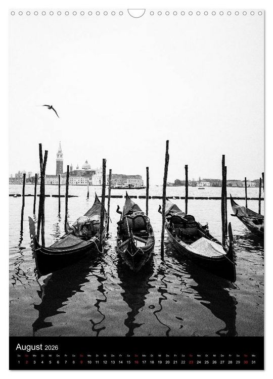 Produktbild: Venedig (Wandkalender 2026 DIN A3 hoch), CALVENDO Monatskalender