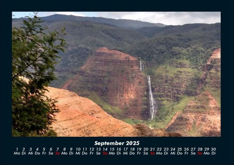 Produktbild: Bergige Welten 2025 Fotokalender DIN A4