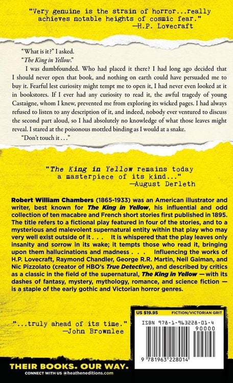 Produktbild: The King in Yellow (Heathen Edition)