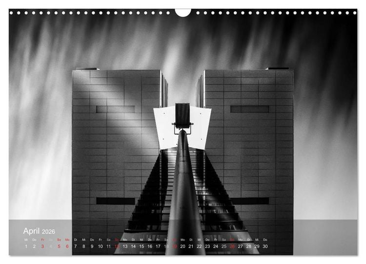 Produktbild: Direction Sky - Faszination Architektur 2026 (Wandkalender 2026 DIN A3 quer), CALVENDO Monatskalender
