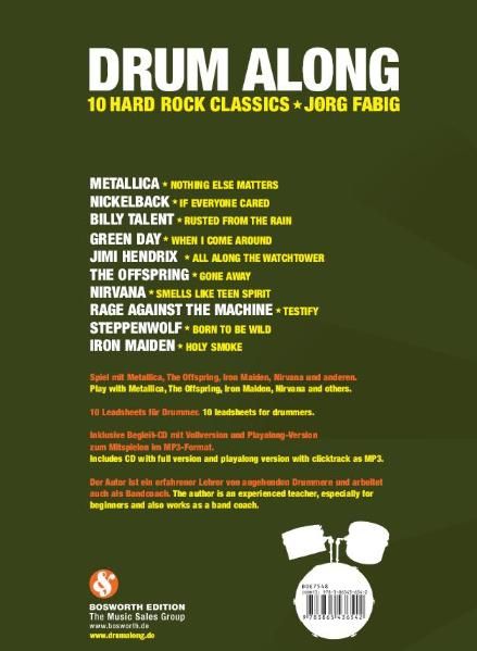 Produktbild: Drum Along - 10 Hard'n'Heavy Songs