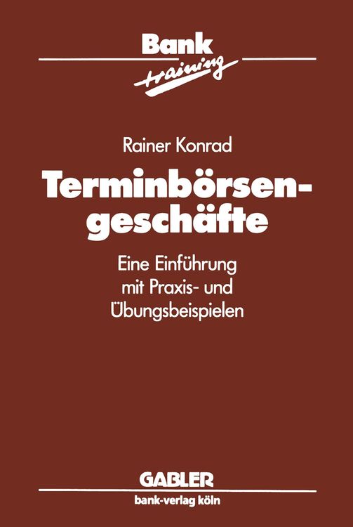 Produktbild: Terminb&ouml;rsengesch&auml;fte