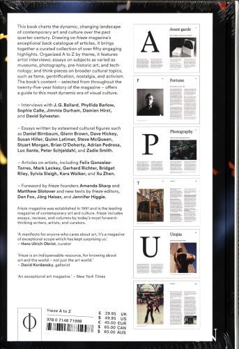 Produktbild: frieze A to Z of Contemporary Art
