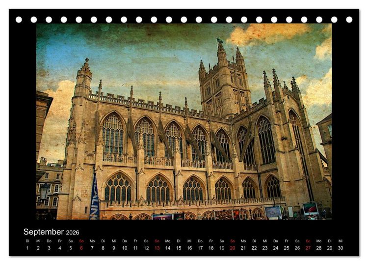 Produktbild: Englands Burgen und Schl&ouml;sser 2026 (Tischkalender 2026 DIN A5 quer), CALVENDO Monatskalender