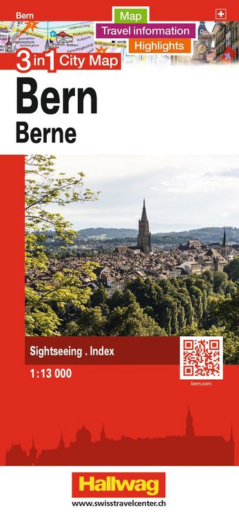 Produktbild: Hallwag Stadtplan Bern