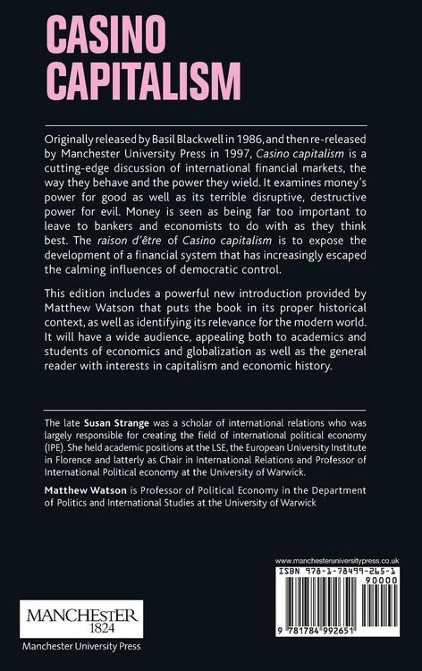 Produktbild: Casino capitalism