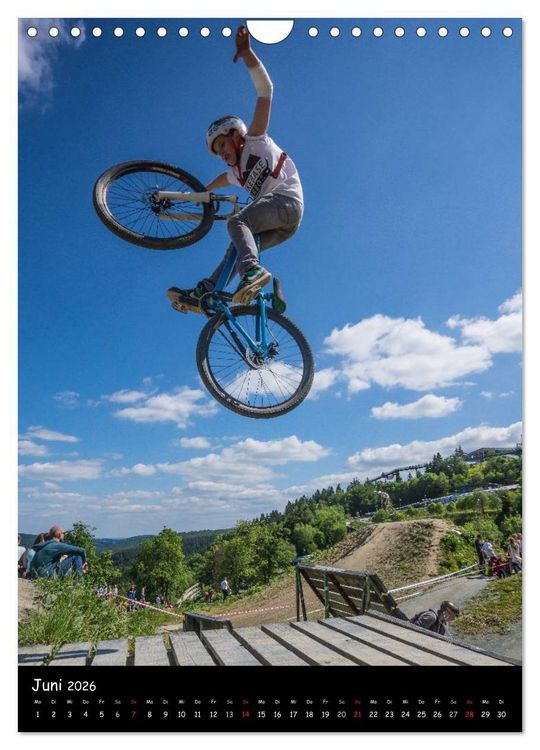 Produktbild: Slopestyle Extrembiking (Wandkalender 2026 DIN A4 hoch), CALVENDO Monatskalender