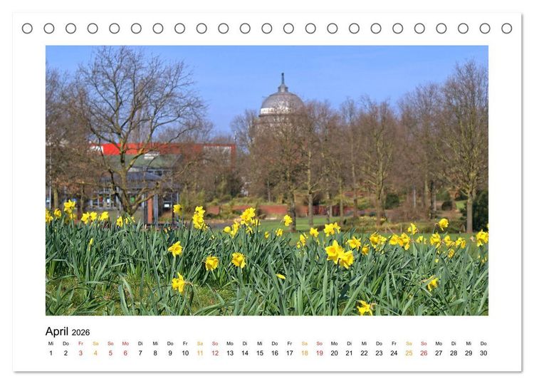 Produktbild: M&uuml;lheim an der Ruhr - Impressionen (Tischkalender 2026 DIN A5 quer), CALVENDO Monatskalender