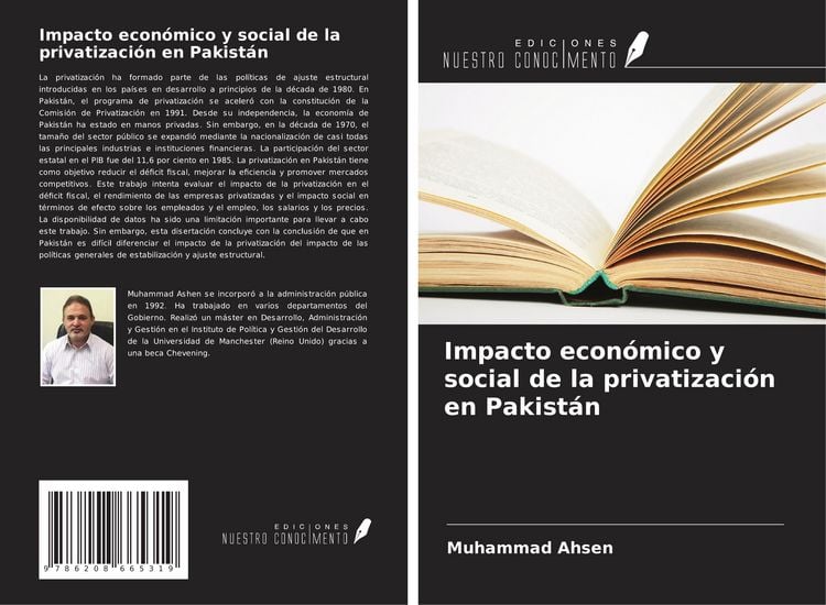 Produktbild: Impacto econ&oacute;mico y social de la privatizaci&oacute;n en Pakist&aacute;n