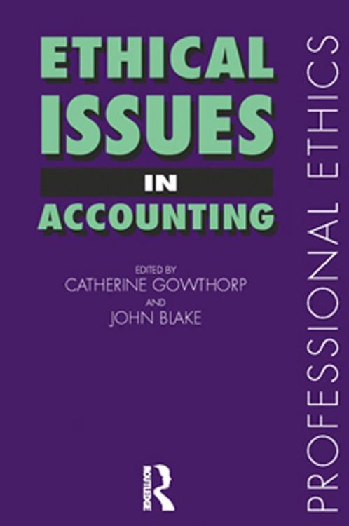Produktbild: Ethical Issues in Accounting