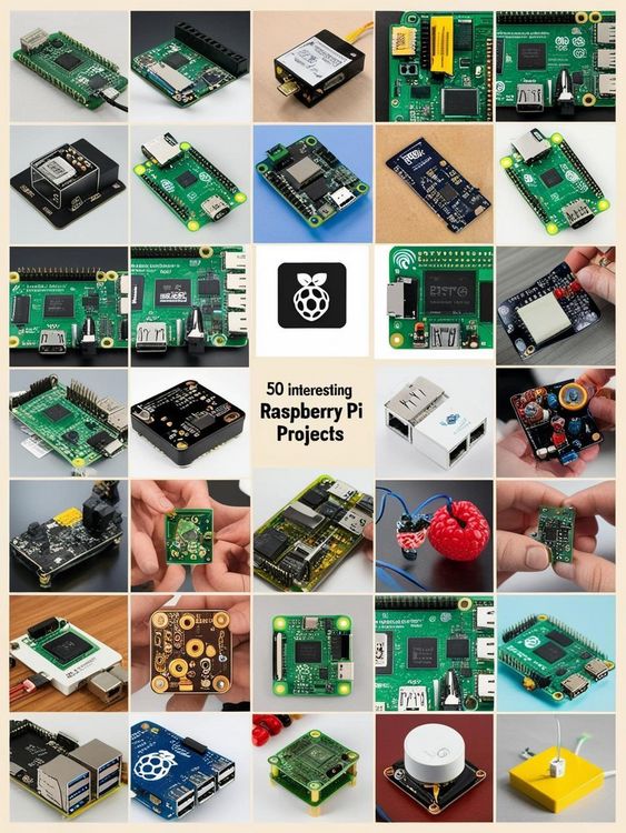 Produktbild: 50 Interesting Raspberry Pi Project