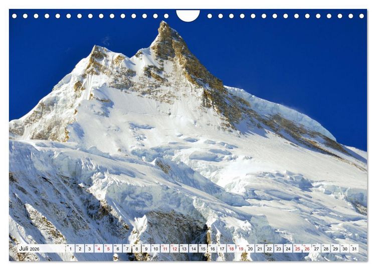 Produktbild: Einzigartiges NEPAL (Wandkalender 2026 DIN A4 quer), CALVENDO Monatskalender