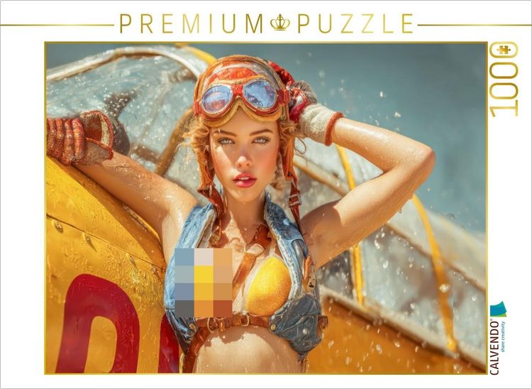 Produktbild: CALVENDO Puzzle Retro-&Auml;sthetik | 1000 Teile Lege-Gr&ouml;&szlig;e 64x48cm Foto-Puzzle f&uuml;r gl&uuml;ckliche Stunden
