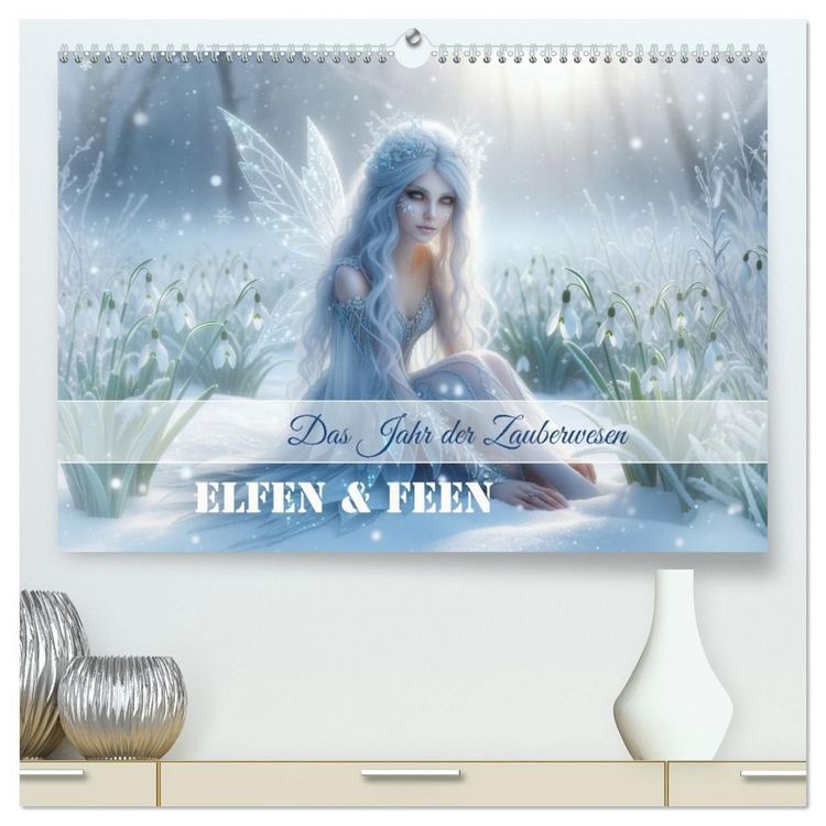 Produktbild: Das Jahr der Zauberwesen (hochwertiger Premium Wandkalender 2027 DIN A2 quer), Kunstdruck in Hochglanz