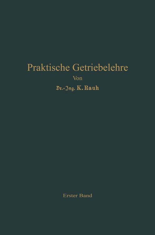 Produktbild: Praktische Getriebelehre