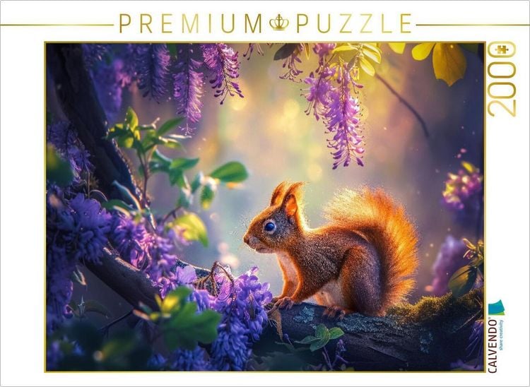 Produktbild: CALVENDO Puzzle Verspielte Momente im verwunschenen Baum | 2000 Teile Lege-Gr&ouml;&szlig;e 90x67cm Foto-Puzzle f&uuml;r gl&uuml;ckliche Stunden
