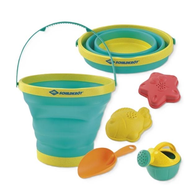 Produktbild: Schildkr&ouml;t 970243 - Sandspielzeug-Set Bucket Crew, 5-teilig