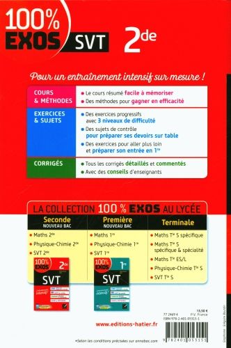 Produktbild: SVT 2de : nouveau bac