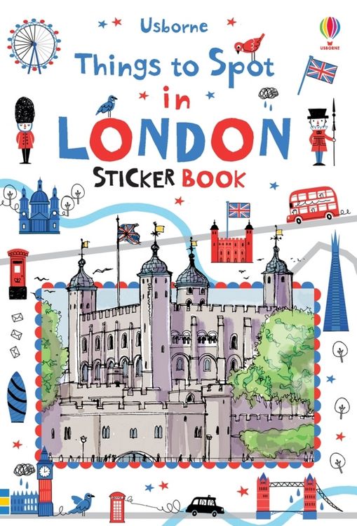 Produktbild: Things to spot in London Sticker Book