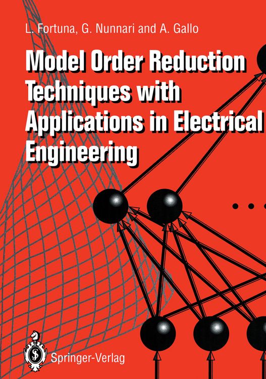 Produktbild: Model Order Reduction Techniques with Applications in Electrical Engineering