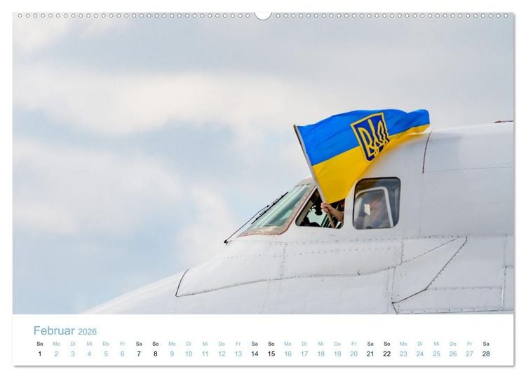 Produktbild: Antonov Airlines, Transportflugzeuge der Superlative (hochwertiger Premium Wandkalender 2026 DIN A2 quer), Kunstdruck in Hochglanz
