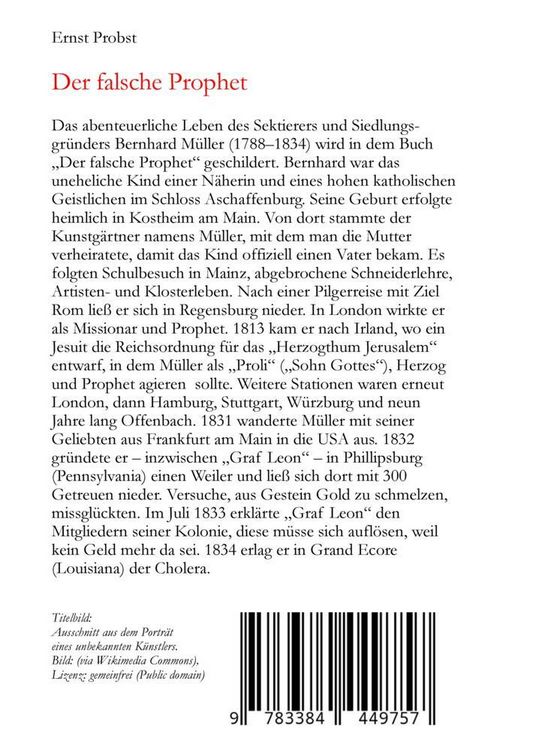 Produktbild: Der falsche Prophet