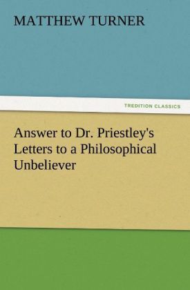 Produktbild: Answer to Dr. Priestley's Letters to a Philosophical Unbeliever
